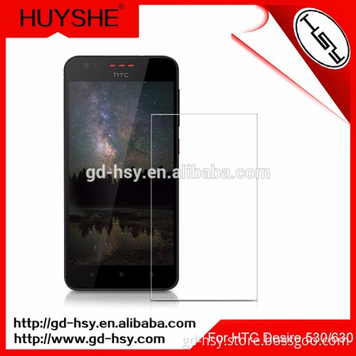 HUYSHE Wholesale 9h Anti-fingerprint Japanese Asahi Cell Phone Mobile Tempered Glass Screen Protector For HTC desire 630